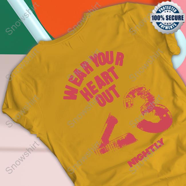 Nightly Wear Your Heart Out Sweatshirt Nightly Merch Wear Your Heart Out Hoodie