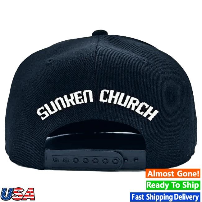 Official Chapter 17 Records Merch Store Shop Ouija Macc Sunken Church - Snapback - Black Hat