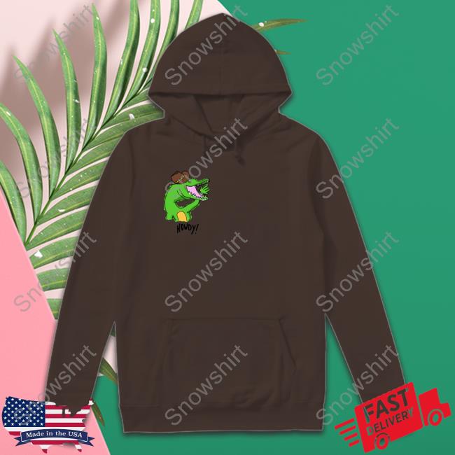 Forge Labs Merch Howdy Croc Crewneck Sweatshirt Forgelabs Official Forge Labs Howdy Croc Tee Shirt