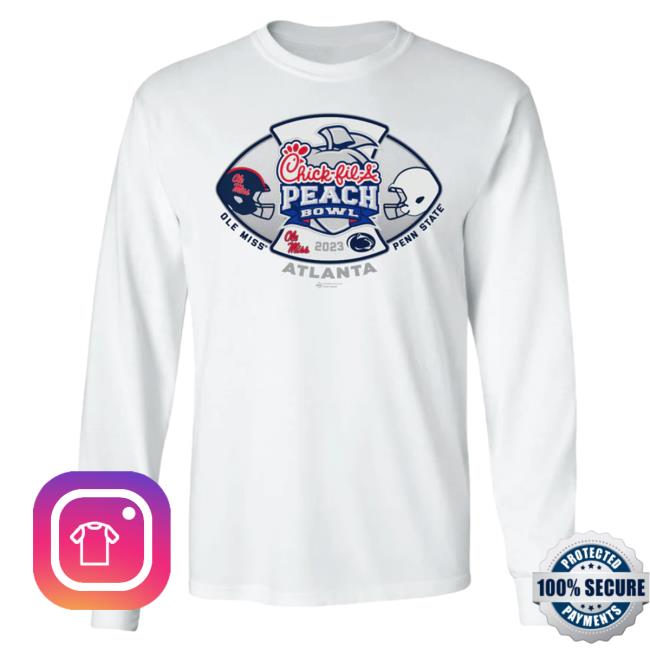 Peach Bowl 2023 Chick-Fil-A Peach Bowl Ole Miss T Shirts