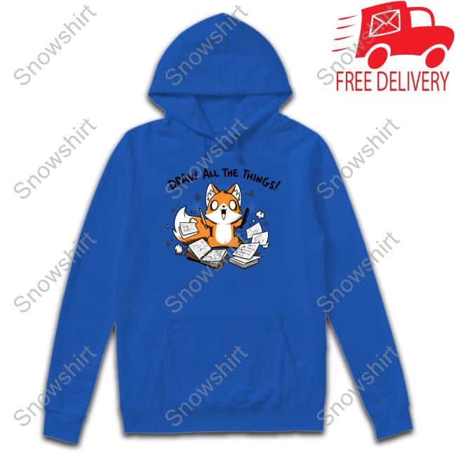 Draw All The Things Tee Shirt TeeTurle Merch Draw All The Things Limited Edition Tee Shirts