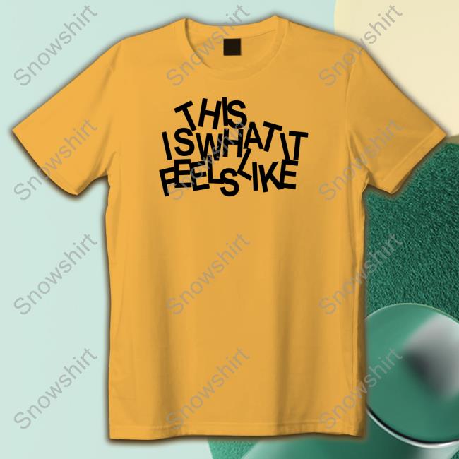 Official This Is What It Feels Like Shirt Hoodies