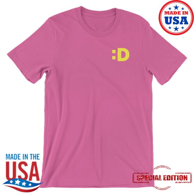 Official Dropout Tv Dropout Merch Store Shop Dropout Chest Logo Tee Hot Pink Dropouttv