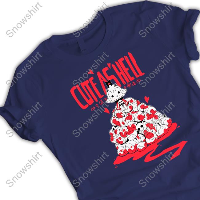 Official Cult Of The Lamb Cute As Hell Tee Official Cult Of The Lamb Cute As Hell T Shirts