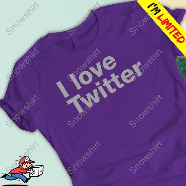 Official I Love Twitter Shirts