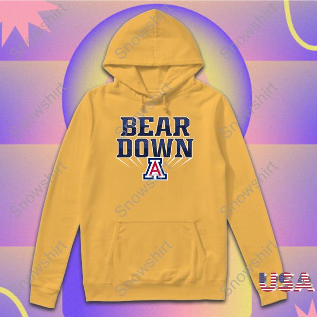 NCAA Merch Arizona Wildcats Bear Down Sweatshirt Arizona Wildcats Bear Down Shirt