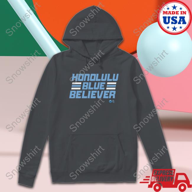 Athletelogos Detroit Honolulu Blue Believer Shirt Honolulu Blue Believer Shirt