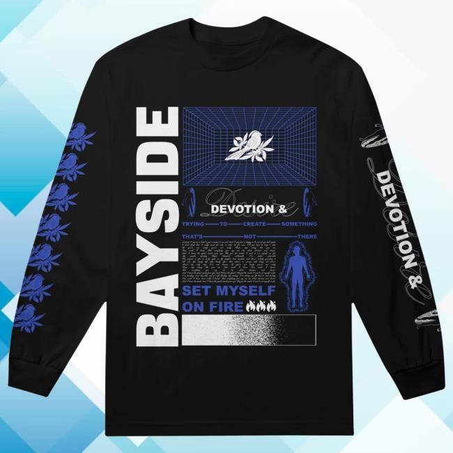 Official Bayside Merch Shop Devotion & Desire LS Tee Bayside