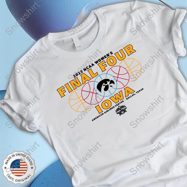 Official Ncaa Iowa Hawkeyes 2023 NCAA Women's Final Four Tee