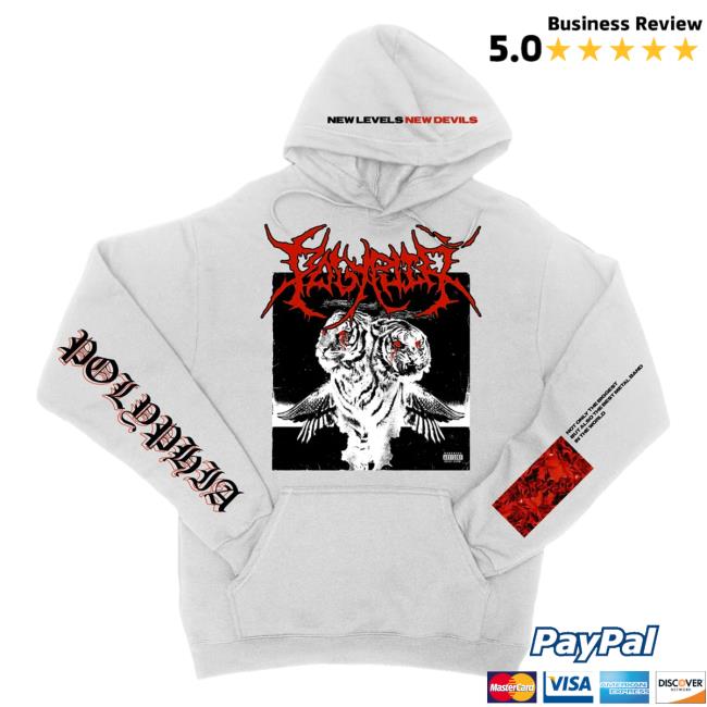 Official MerchBar Polyphia "White Tiger" Sweater Merch Bar
