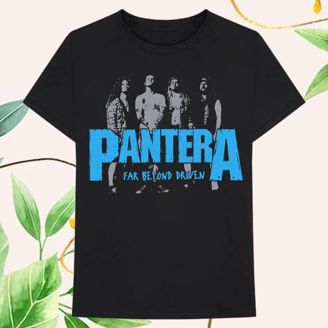 Official Pantera Merch Store Pantera Far Beyond Driven Band Photo Attractive Shirt