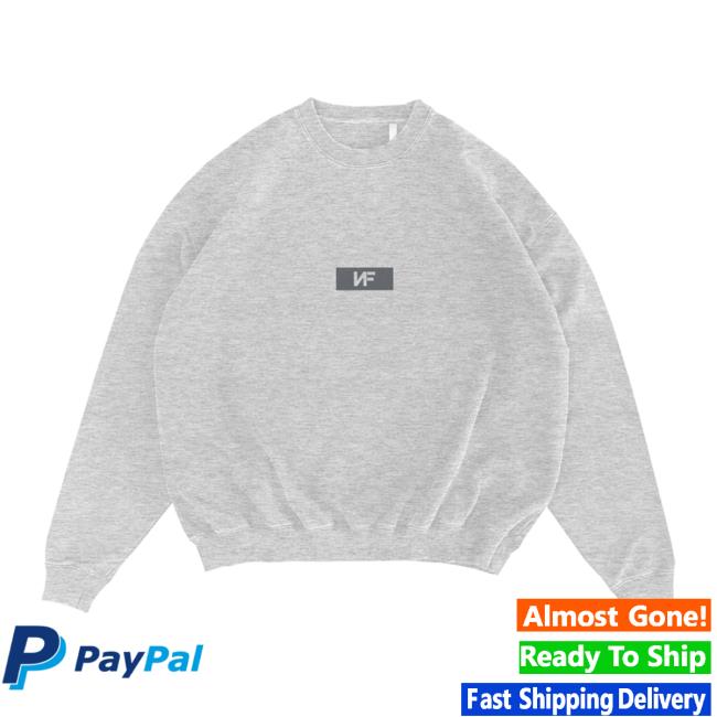 Nf Real Music Merchandise Heather Grey Realmusic Crewneck