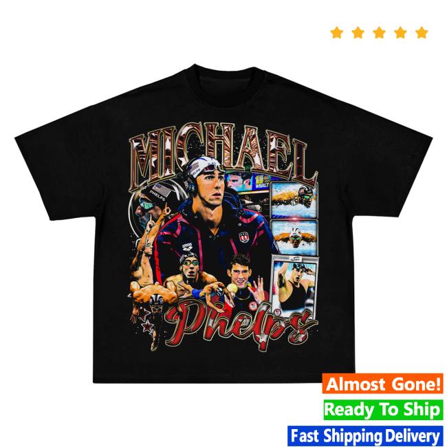 Official Game Changer Michael Phelps Shirts Black GameChanger