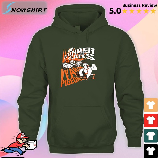 The Wonder Years War On Pigeons Tees Skatune Network The Wonder Years War On Pigeons Tees