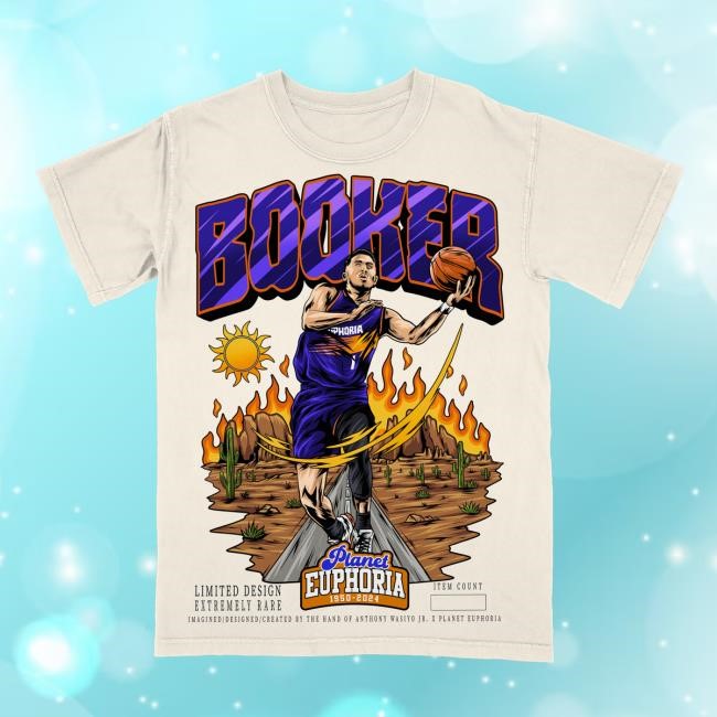 Planet Euphoria Merch Devin Booker T Shirt #/500 – Euphoria Shop