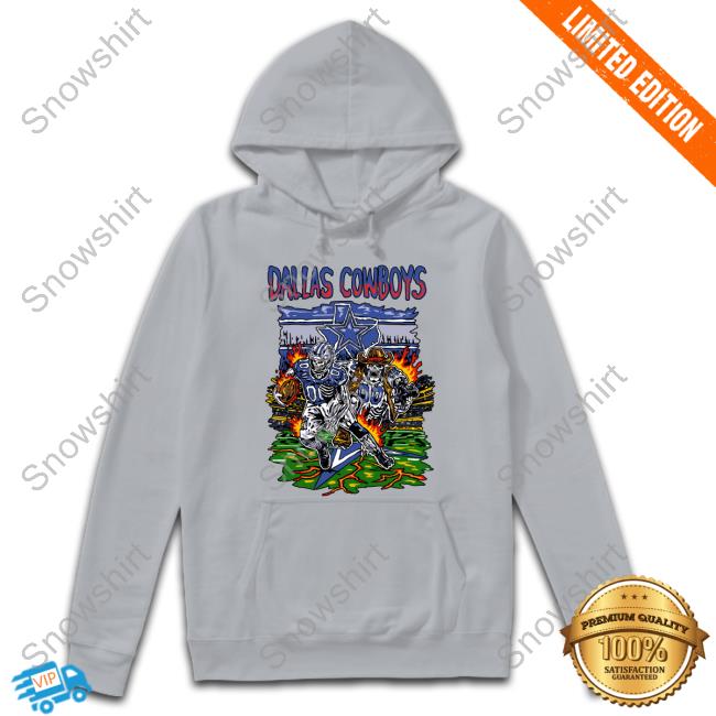 Dallas Cowboys Skull Football T Shirt Dallas Cowboys Skull Football T Shirt
