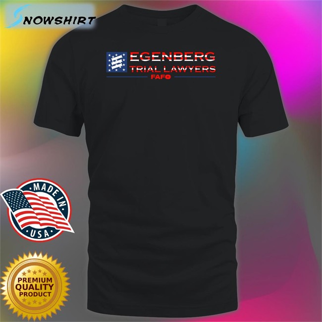 Egenberg Trial Lawyers Fafo Tee Funny Rb&R Day 126 Kenner Seafood Egenberg Trial Lawyers Fafo Shirt Hold The Mayo