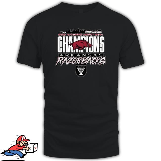 Arkansas Razorback Football 2022 Autozone Liberty Bowl Champions shirt