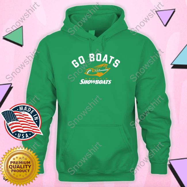 BreakingT Memphis Showboats Go Boats Tee Shirt Memphis Showboats Go Boats Shirt