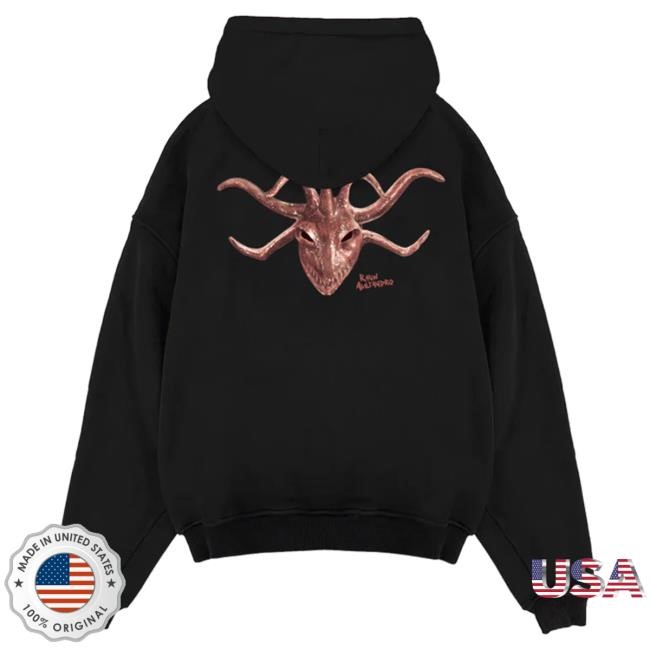 Official Rauw Alejandro Merch Store Shop Tradicion es Identidad Hooded Sweatshirt Black