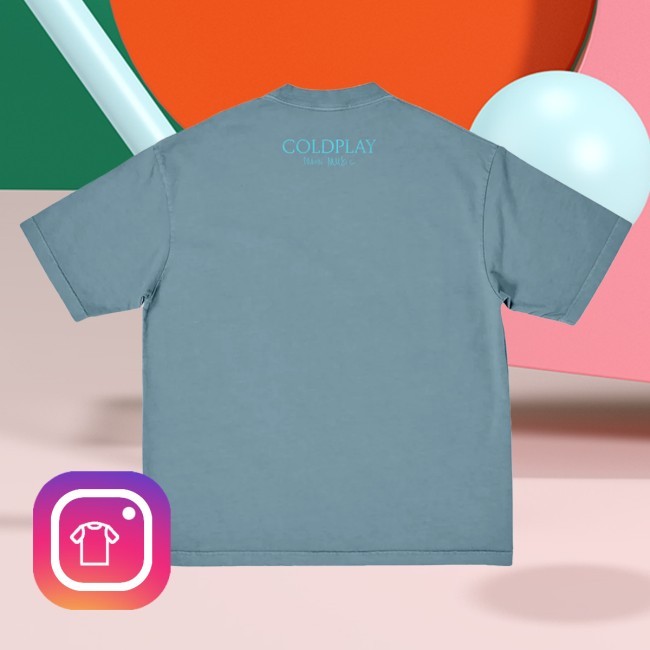 I Love Who I Love Tee Coldplay Merch