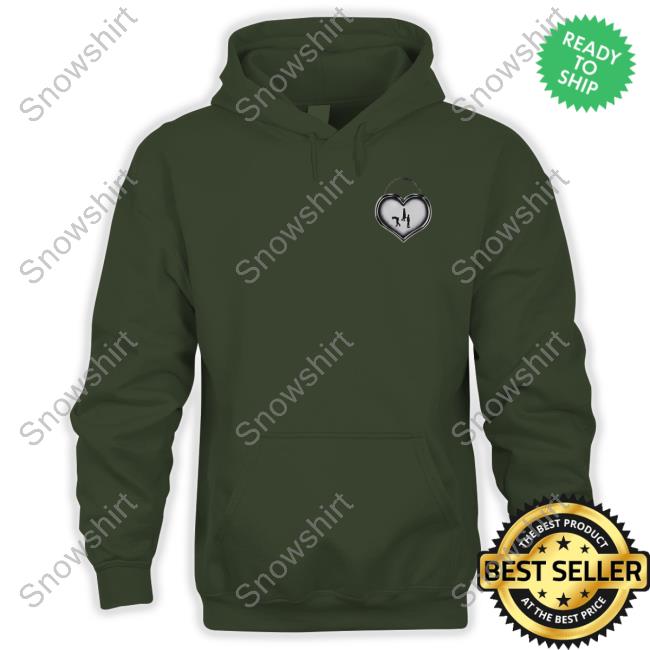 The Band Camino Merch Heart Locket Tee Shirt