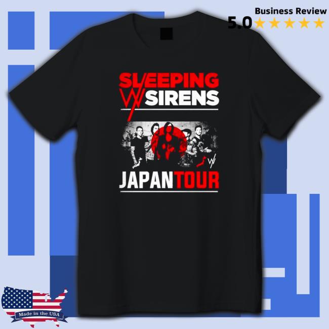Official Cut The Mustard Japan Tour Sleeping With Sirens Hoodie Official Cut The Mustard Japan Tour Sleeping With Sirens Shirts