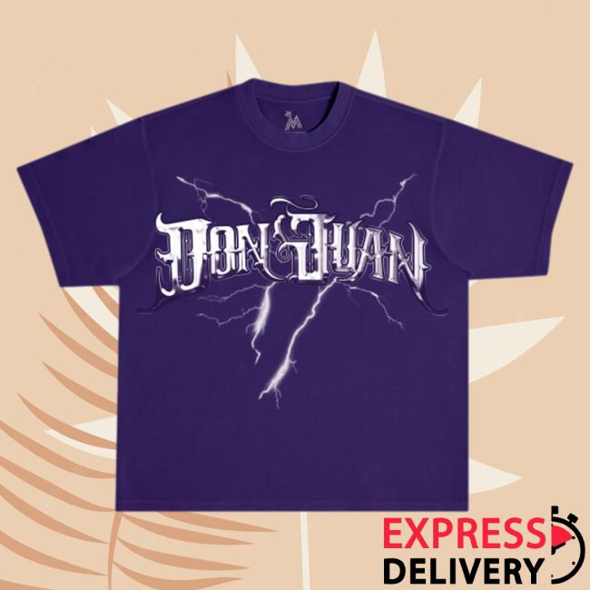 Official Maluma Don Juan Vintage Purple Tee