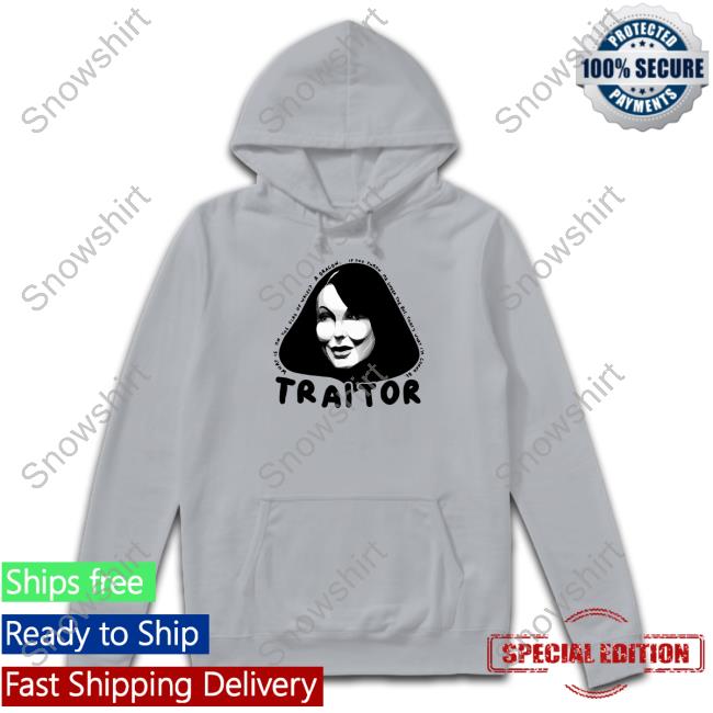 Amanda Merch Amanda Traitor White Hoodie