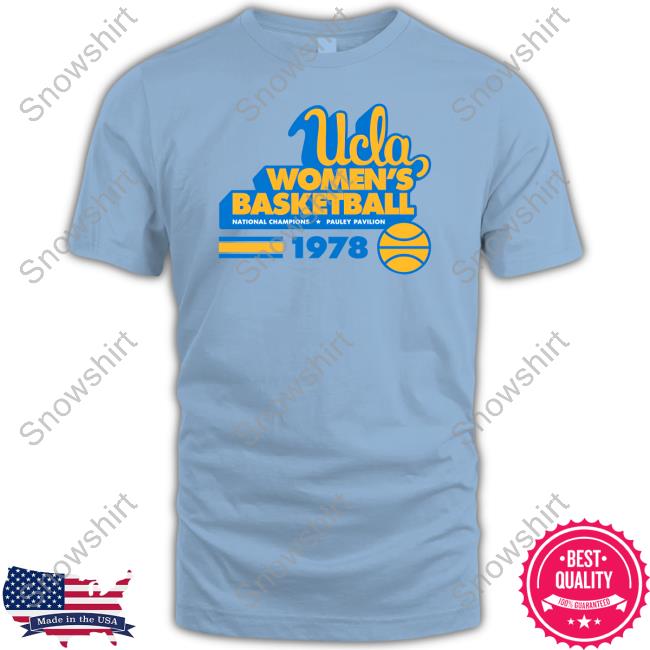Ucla 1978 Women's Basketball Hoodie Official Homefield Merch Ucla 1978 Women's Basketball Tee