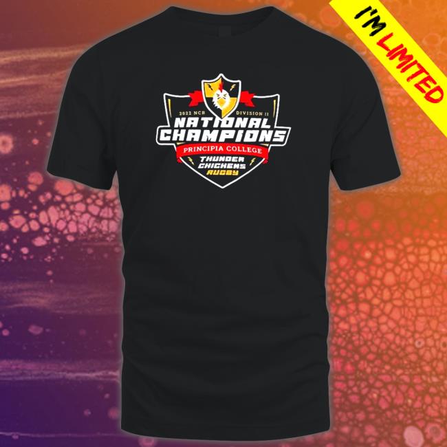 Official 2022 NCR Division II National Champions Principia College Thunder Chickens Rugby Cap