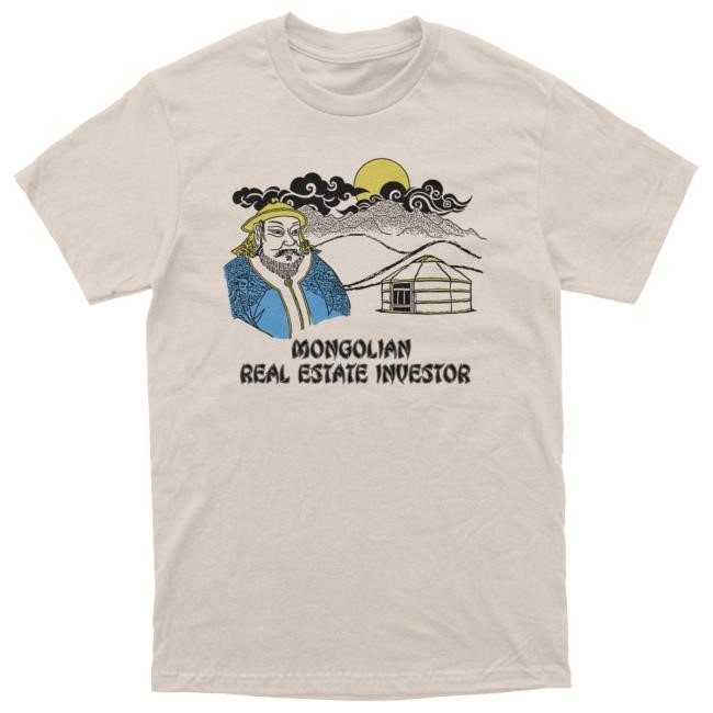 Official Mongolian Real Estate T Shirt