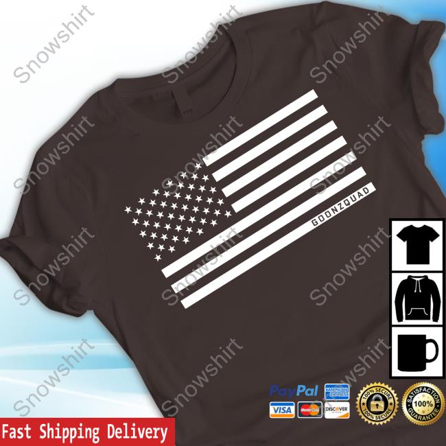 Official Goonzquad Merch Clean Goonzquad Flag Tee Shirt Official Goonzquad Clean Goonzquad Flag Shirts