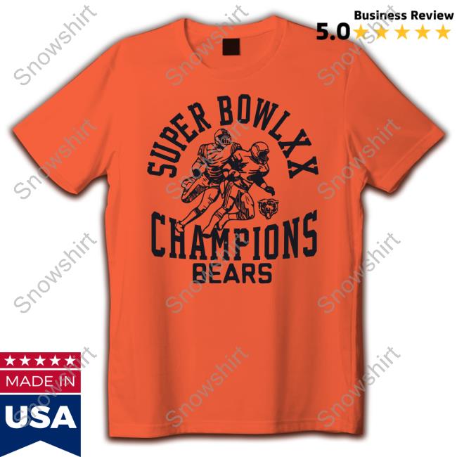 Official Chicago Bears Super Bowl Xx Champions T Shirt