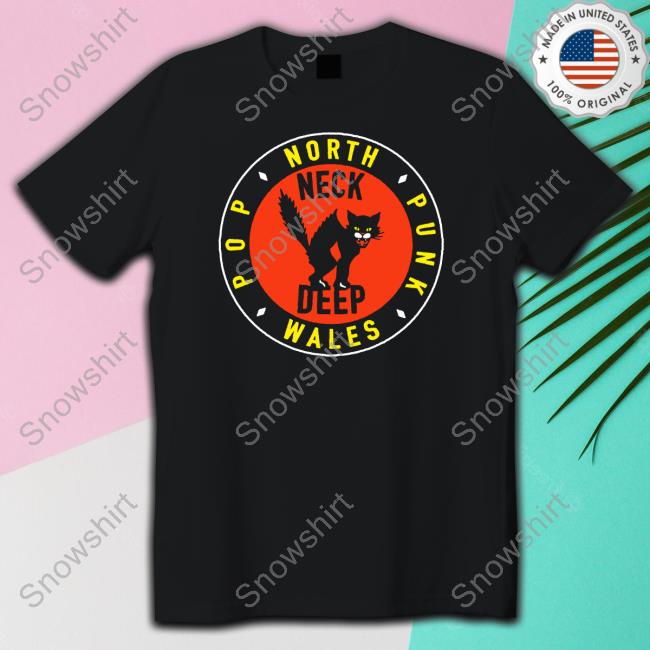 Official Neck Deep Merch Nwpp North Wales Pop Punk Tee Shirt