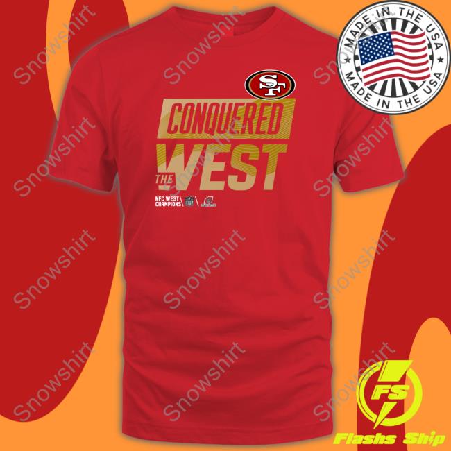 San Francisco 49Ers Conquered The West Crewneck Sweatshirt Nbcs49ers