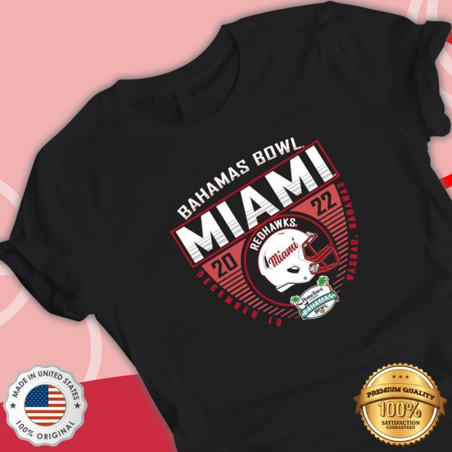 Miami University RedHawks 2022 Bahamas Bowl Bound Shirts