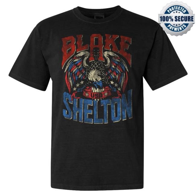 Blake Shelton Store Shop Merch Black Eagle T Shirt