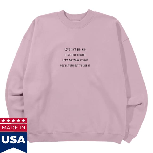 Official Ajr Brothers Merch Store Shop The Maybe Man Sweater Pink AjrBrothers
