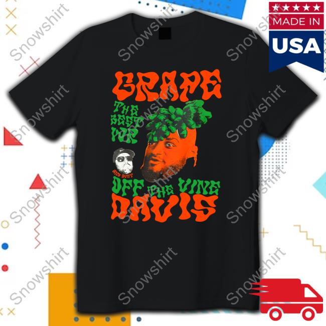 Gabe Davis Grape Davis Tee Gabe Davis Grape Davis T-Shirt Dom Tibbetts