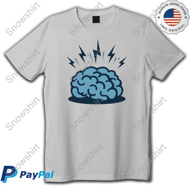 Official Drew Builds Stuff Merch Brain Tee