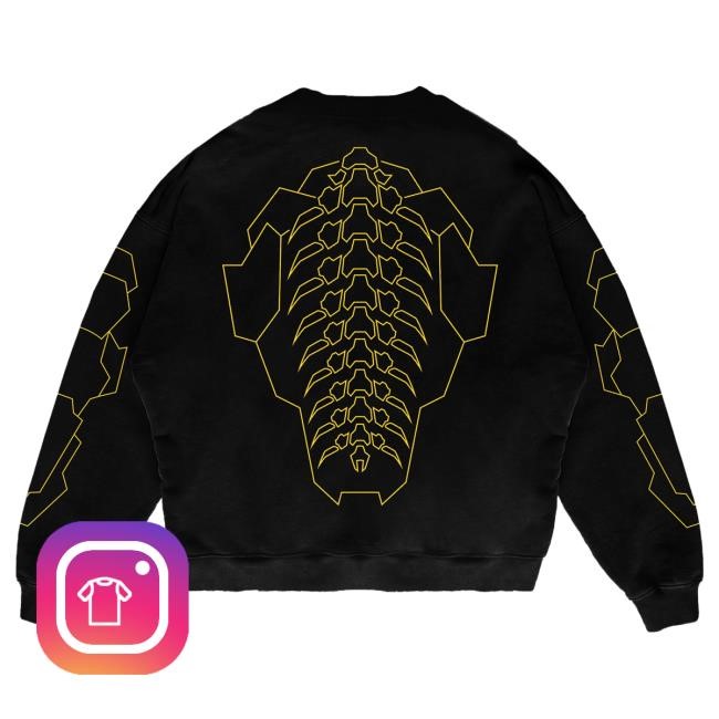 Neon Aesthetic Cloudeelle Cyberspine Longsleeve Streetwear