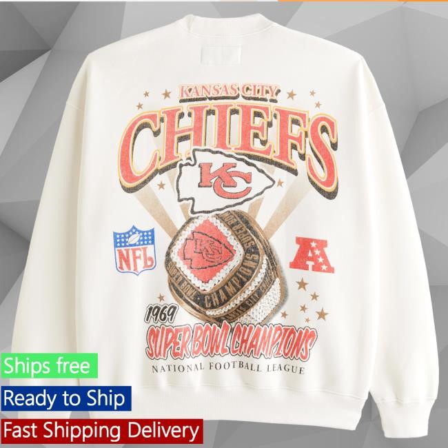 Kansas City Chiefs Graphic Crew Sweatshirt NFL Fan Staple