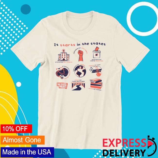 The States Project Official Store Merch | It Starts In The States Essential T Shirt