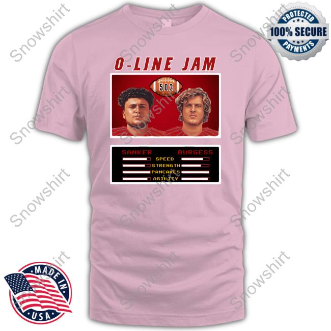 Sanker/Burgess O-Line Jam Hooded Sweatshirt