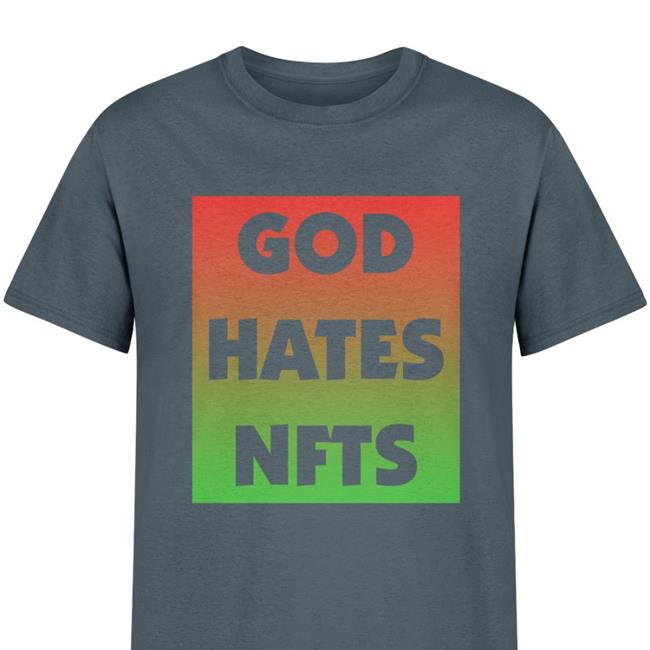 Sigmanation Merch God Hates NFTS Sweatshirt Right Wing Cope