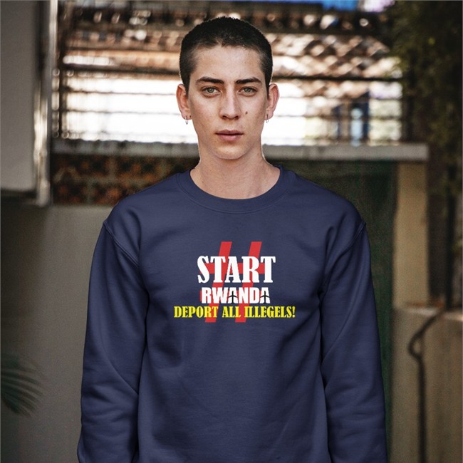 Active Patriot Start Rwanda Deport All Illegels Shirt 2022