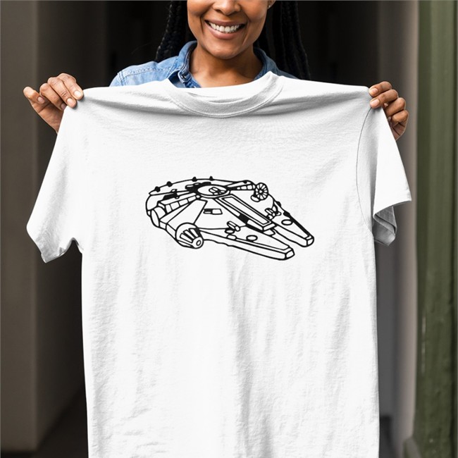 Joeymulinaro Star Wars Millennium Falcon Long Sleeve T Shirt