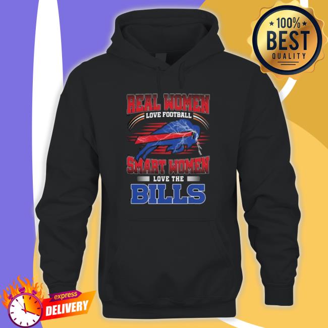 Real Women Love Football Smart Women Love The Buffalo Bills 2022 Sweatshirts