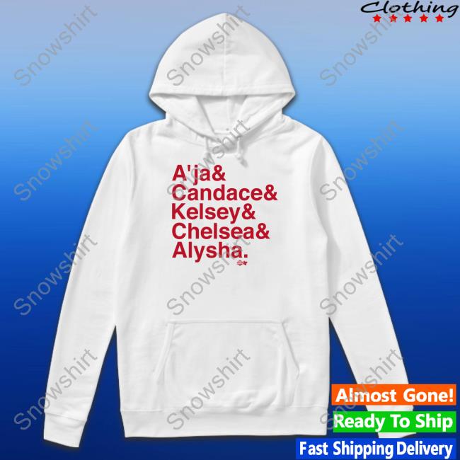 Las Vegas A'ja & Candace & Kelsey & Chelsea & Alysha T Shirt Las Vegas A'ja & Candace & Kelsey & Chelsea & Alysha Shirt Breakingt Merch